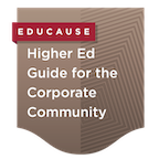 Badge for Educause Higher Ed Guide for the Corporate Community