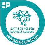 Badge for Pragmatic Certified Data Science for Business Leaders