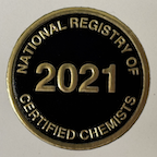 Logo for 2021 National Registry of Certified Chemists